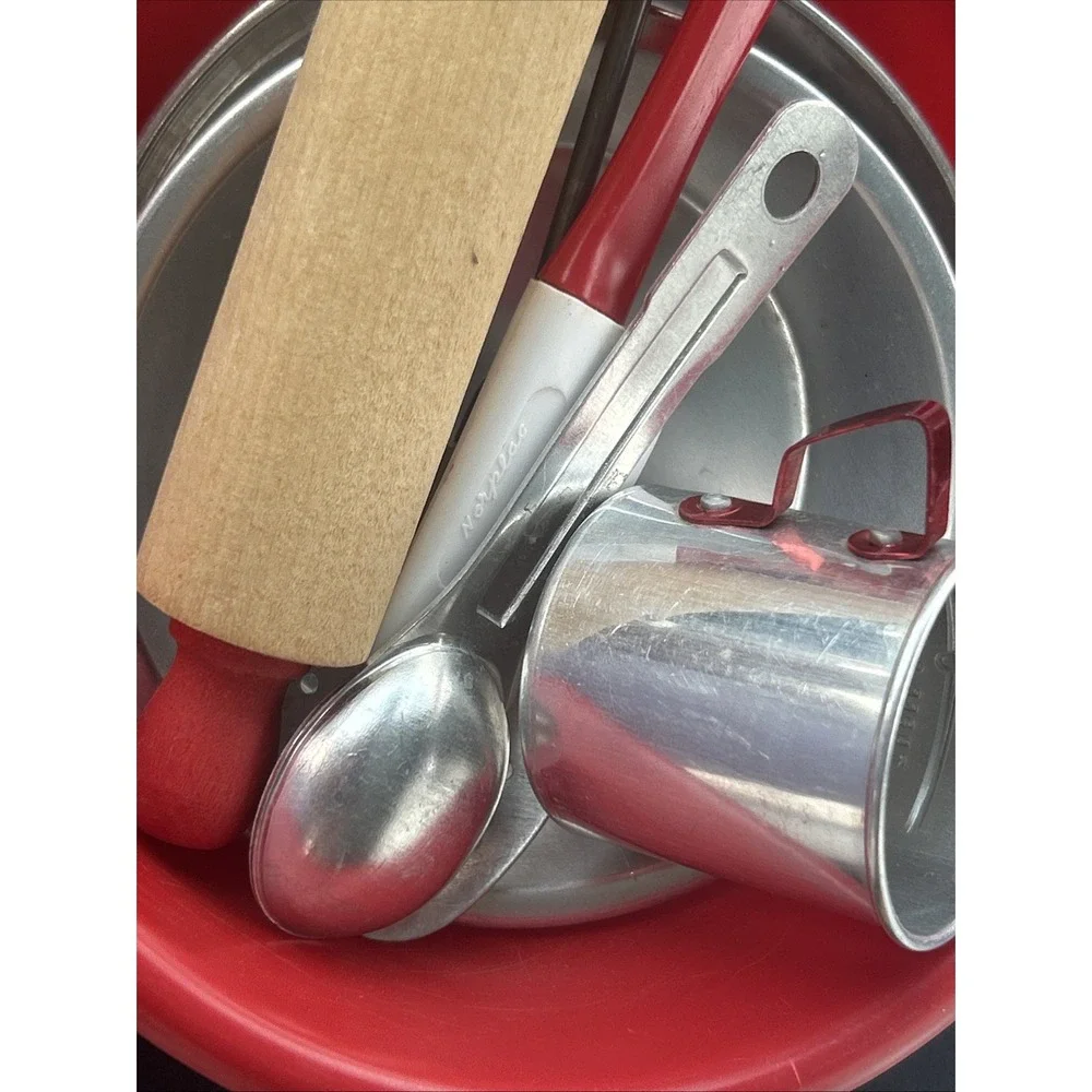 Betty Crocker 1953 Jr Baking Kit Items With Extras Vintage *not A Complete Kit